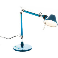 Tolomeo Micro Pöytävalaisin Anodisoitu Sininen