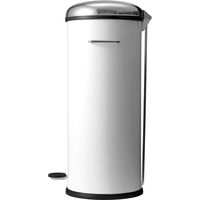 17 Pedal Bin White 30 L