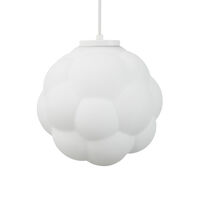 Bubba Pendel Hvid Ø25 cm