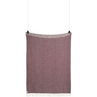 Kattefot Pledd 150x220 cm Burgundy