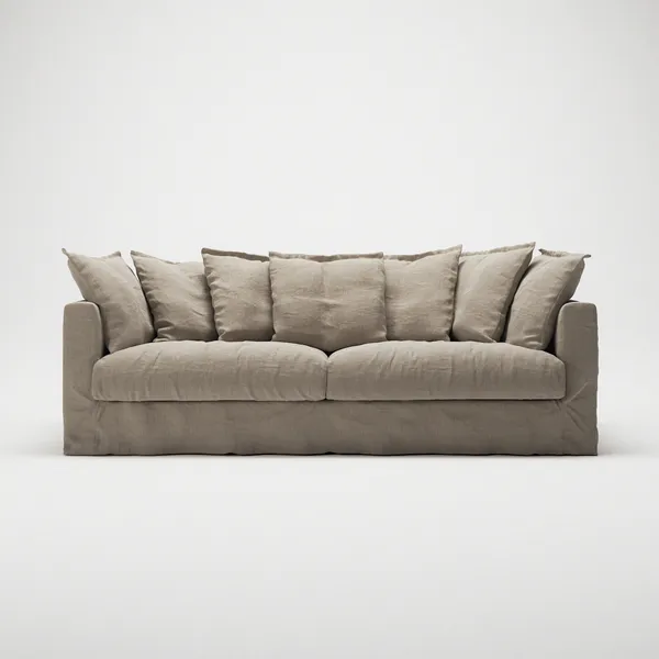 Le Grand Air 3-Personers Sofa Hør Savage Linen