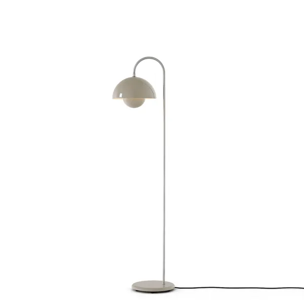 Flowerpot VP12 Golvlampa Grey Beige