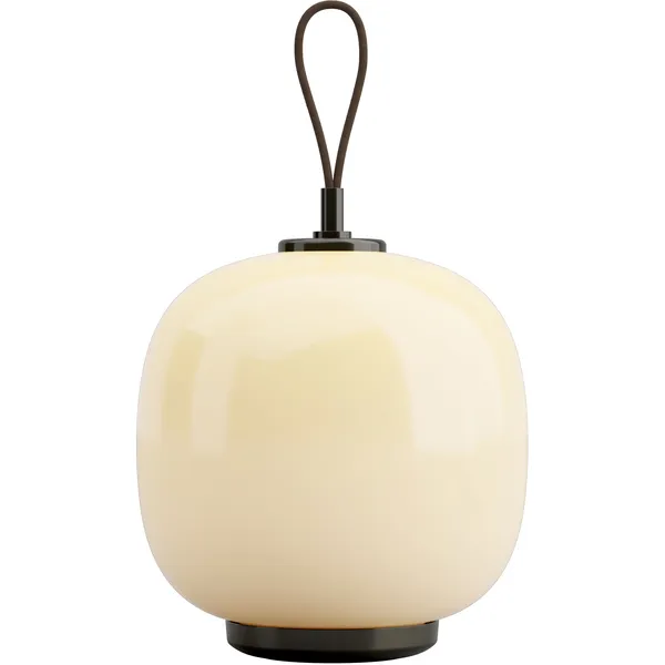 VL 45 Radiohus Pöytävalaisin Kannettava Messinginvärinen / Glossy Pale Yellow
