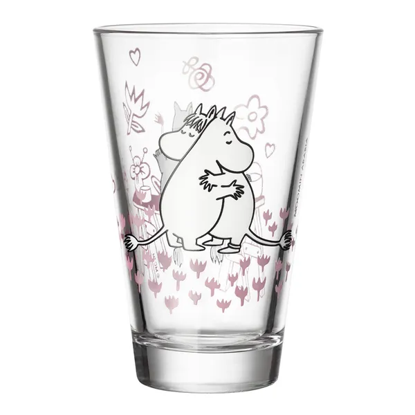 Moomin Glas 2-pack Kärlek 30