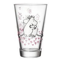 Moomin Glas 2-pack Kärlek 30