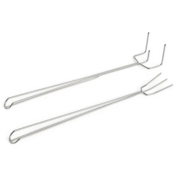Outdoor Market BBQ Fork Set of 2 Stainless Steel