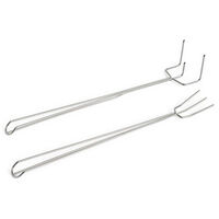 Outdoor Market BBQ Fork Set of 2 Stainless Steel