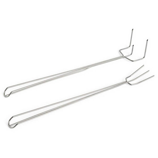 Outdoor Market BBQ Fork Set of 2 Stainless Steel