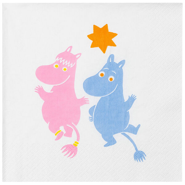 Mumin Serviett Fest 33 cm