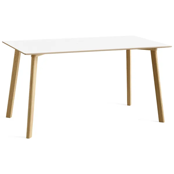 CPH Deux 210 2.0 Bord 75x140 cm Pearl White / Vattenbaserad Lackad Ek