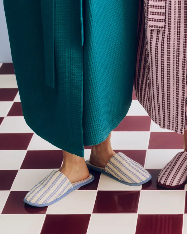 Waffle Toffla Dusty Blue