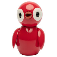 Grateful Spring Bird Trefigur 65 cm Rød