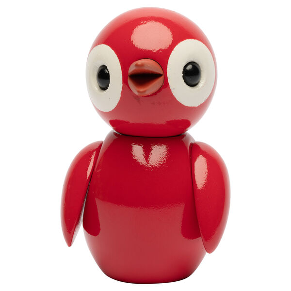 Grateful Spring Bird Puuhahmo 65 cm Punainen