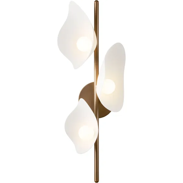Florii 3 Seinävalaisin Dark Bronze / Valkoinen