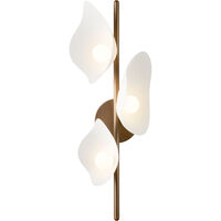 Florii 3 Seinävalaisin Dark Bronze / Valkoinen