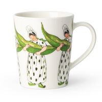 Elsa Beskow Mugg 28 cl Mrs Broad Bean