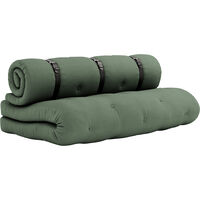 Buckle-Up Sofa Med Bælte Olive Green / Brun