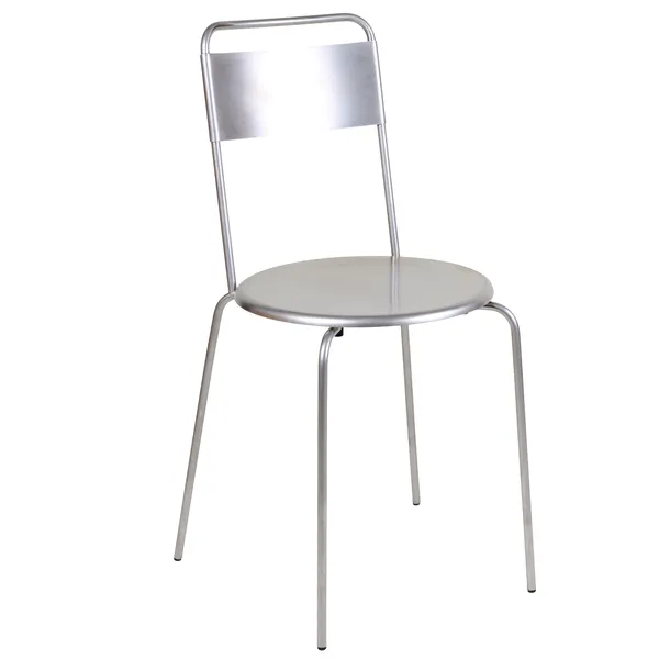 Petit Rond Stol Rustfrit Stål