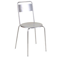 Petit Rond Stol Rustfrit Stål