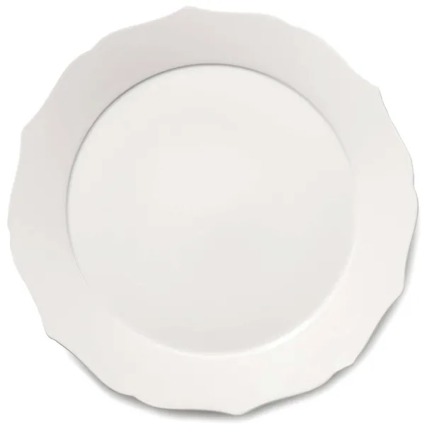 Silhouette Tallerken 26 cm Hvid