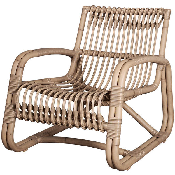 Curve Loungestol Naturlig