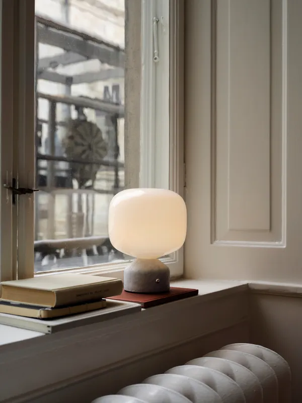 Meemo Bordlampe Bærbar Hvid