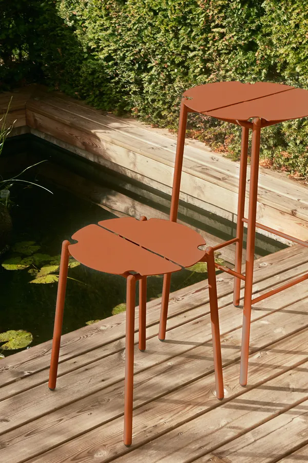 Novo Stool Ginger Bread Ø35xH45CM