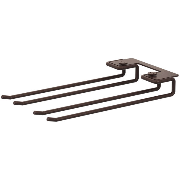 String Bøjlestativer Til Glas 30 cm 2-pak Mørkebrune