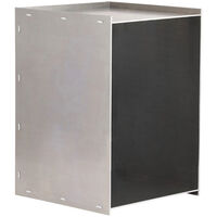 Rivet Box Sidebord Aluminium