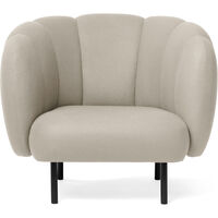 Cape Lænestol med Syning Pearl Grey