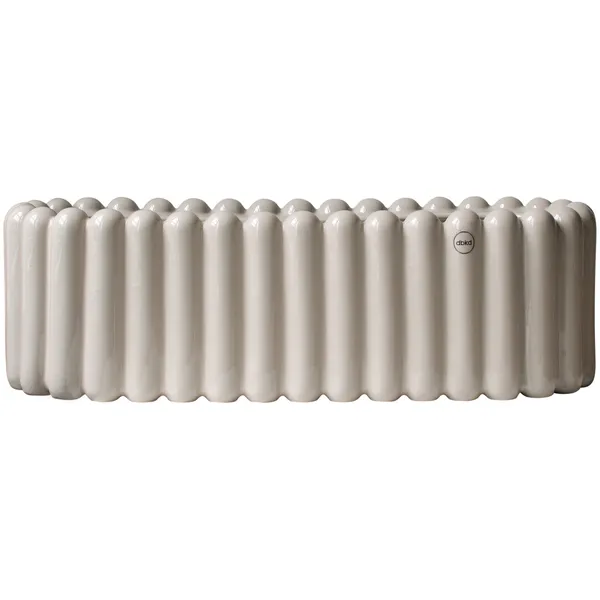 Mist Oval Krukke XL Taupebrun