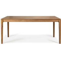 Bok Spisebord Teak 90x140/220