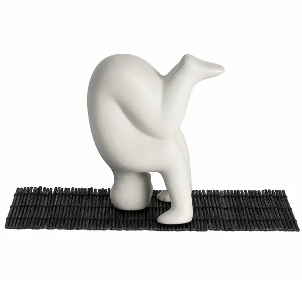 Yoga Skulptur no 4 Lysegrå