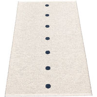 Peg Rug 70x140 cm Dark Blue/Vanilla