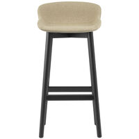 Hyg Barstol 75 cm Sand / Sort Egetræ