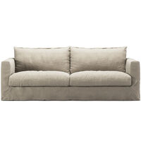 Betræk Til Le Grand Air Nou 3-personers Sofa Hør Natural Blonde