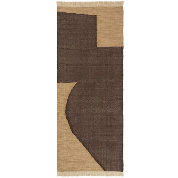 Forene Matto 80x200 cm Tan/chocolate