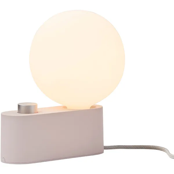 Alumina Table Lamp with Sphere IV Pink