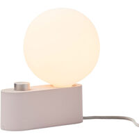 Alumina Table Lamp with Sphere IV Pink