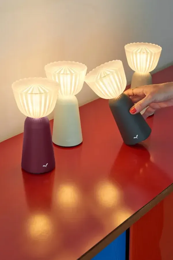 Swiing Bordlampe Bærbar Ice Mint