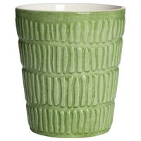 Stripes Mugg 30 cl Grön