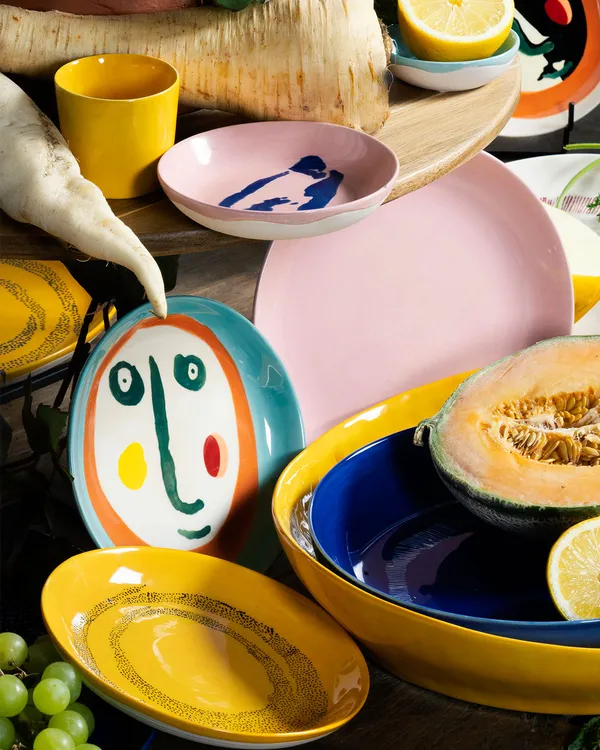 Feast N°2 Lautanen 19 cm Multi