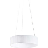 Ronde Pendel Ø60 cm Vit
