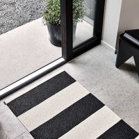 Bob Teppe 70x300 cm Black / Vanilla