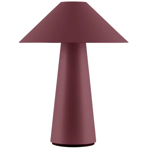 Cannes Bordslampa Portabel Vinröd