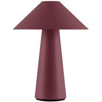 Cannes Bordslampa Portabel Vinröd