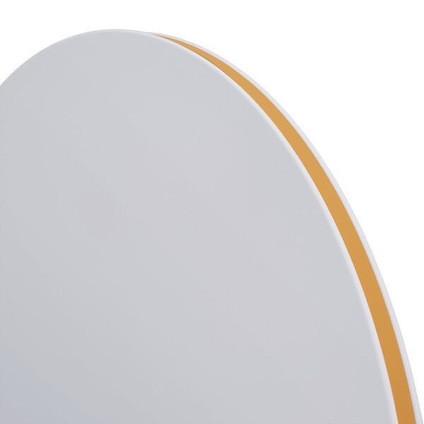 Calm Wall Lamp / Ø 50 CM / 19.6" - Extra Silicone Band - Orange - Ø 50 CM / 19.6"