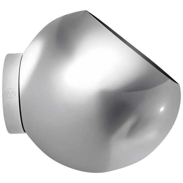 Globe Vægkrukke Ø17 cm Sølv