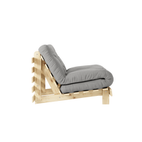 Roots 90 Loungestol Fyrretræ / Grey