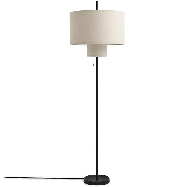 Margin Lattiavalaisin Musta / Beige